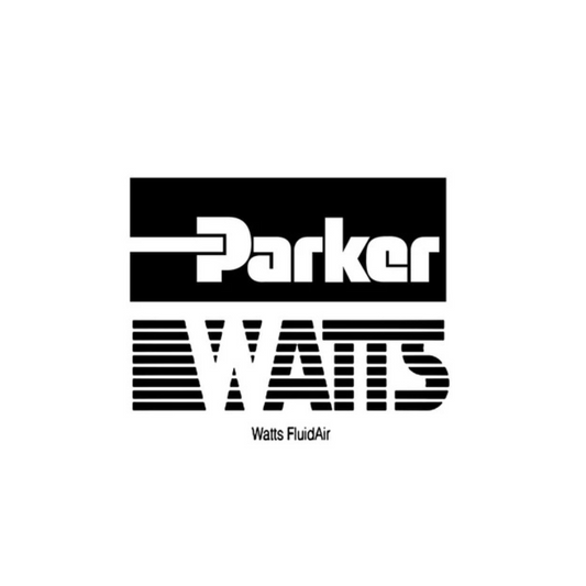 Parker Watts Fluid Air 06E34A18AC FILTER REGULATOR W/ GAUGE